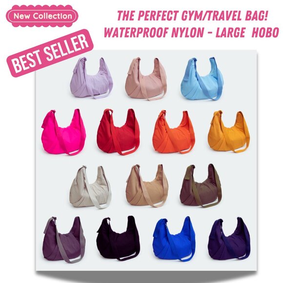 NEW Ultimate Gym Utility Travel Handbag Bag Waterproof Nylon Hobo Large Spacious - Picture 2 of 12